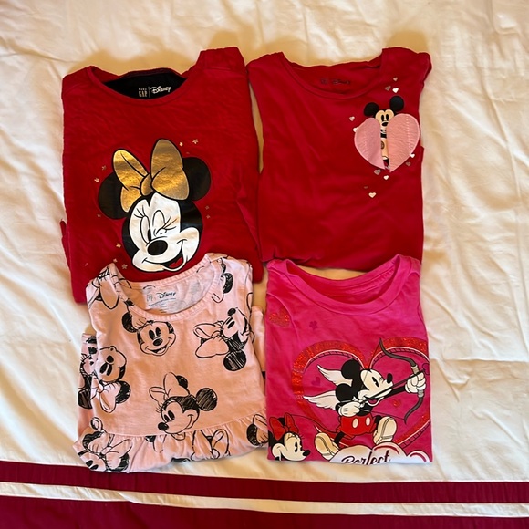 Other - Minie Mouse Shirt Bundle size 5
